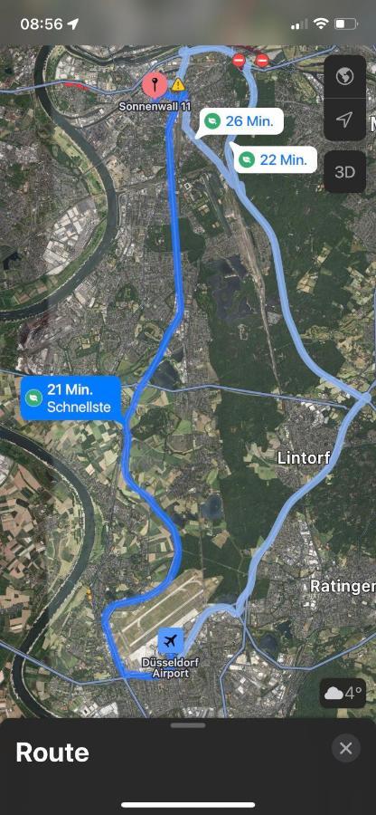 *City, Naehe Hbf, Kingsizebetten, Fitnessecke* 杜伊斯堡 外观 照片