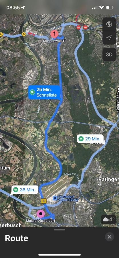 *City, Naehe Hbf, Kingsizebetten, Fitnessecke* 杜伊斯堡 外观 照片
